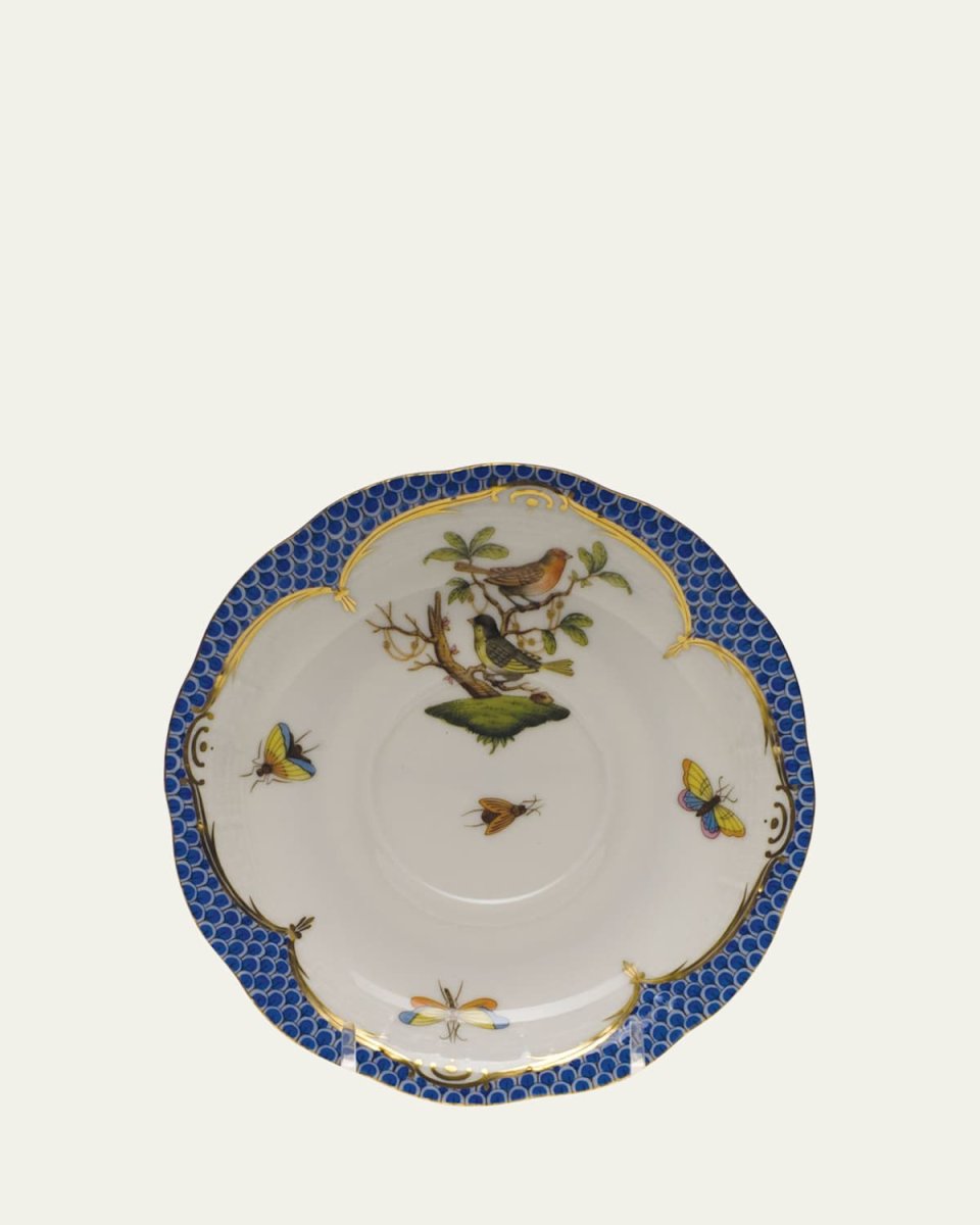 Rothschild Blue Motif 03 Tea Saucer